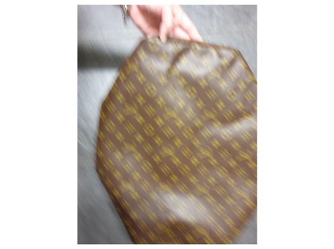 Borsa Louis Vuitton Speedy 40 Marrone in Tela e Pelle - vista 8