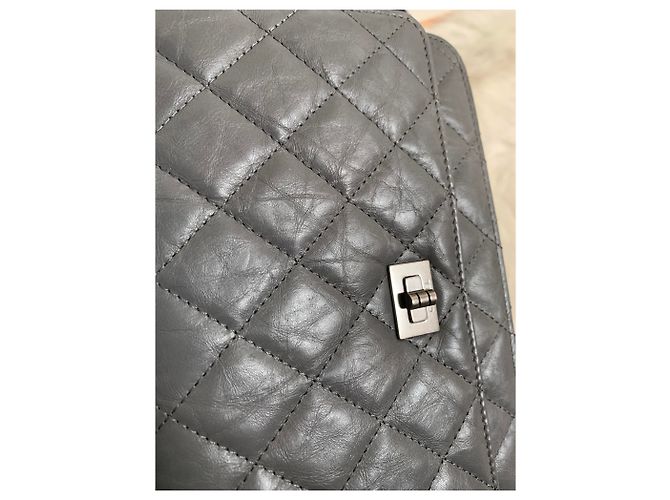 Chanel Wallet on Chain Lambskin Grau - Ansicht 4
