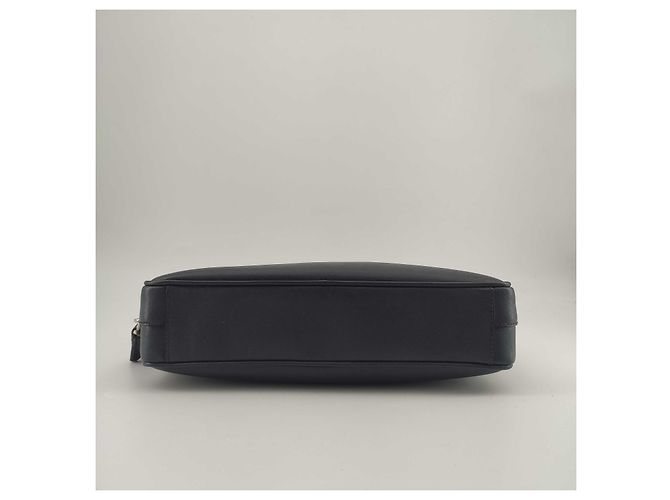 Prada, Borsa a tracolla in pelle saffiano Blu navy - vista 4
