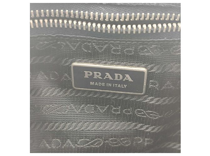 Prada, Borsa a tracolla in pelle saffiano Blu navy - vista 5