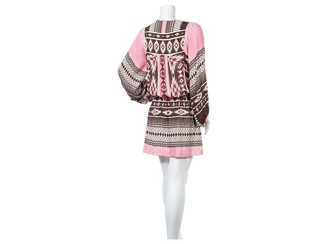 Hale Bob Kleid Rosa Mehrfarbig Größe S Pink Mehrfarben - Ansicht 2