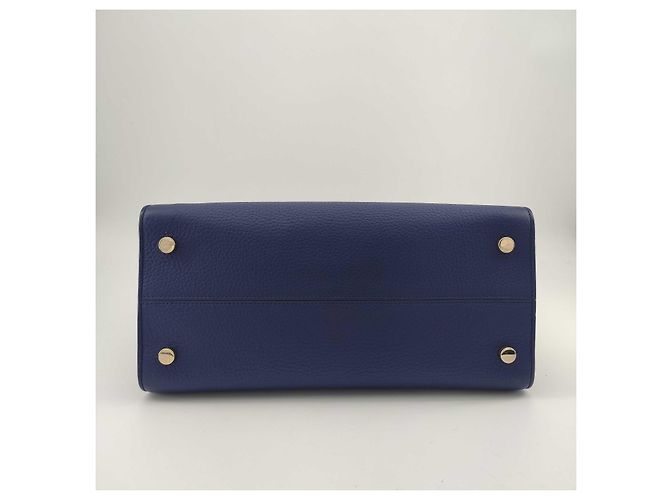 DIOR, Borsa a tracolla Diorever in pelle blu Blu navy - vista 11