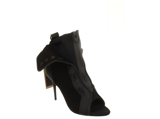 Alexander Wang x H&M Absatzschuhe Schwarz Wildleder - Ansicht 2