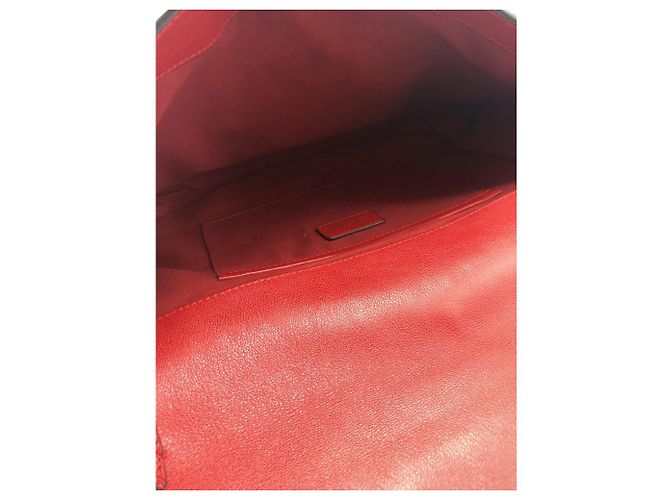 Pochette Tom Ford Natalia in pelle rossa Rosso - vista 3