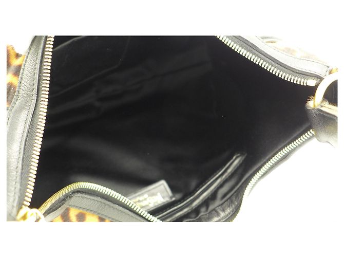 Borsa a tracolla Yves Saint Laurent Leopardata in Pelle Pony Hair - vista 7