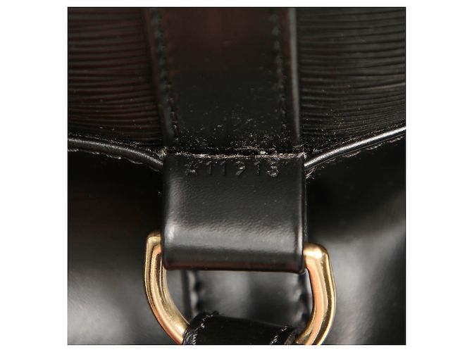 Louis Vuitton Black Epi Randonnee GM Schwarz - Ansicht 8
