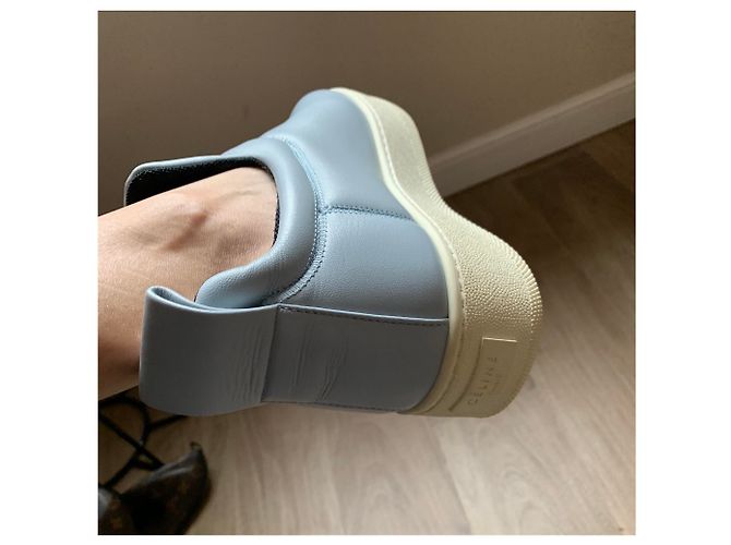 Céline Slip On Sneaker Leder hellblau Größe 40 - Ansicht 15