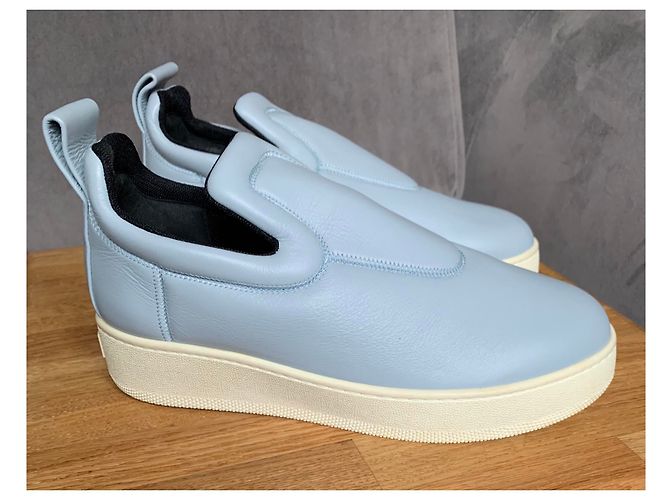 Céline Slip On Sneaker Leder hellblau Größe 40 - Ansicht 2