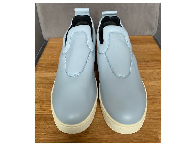Céline Slip On Sneaker Leder hellblau Größe 40 - Ansicht 3