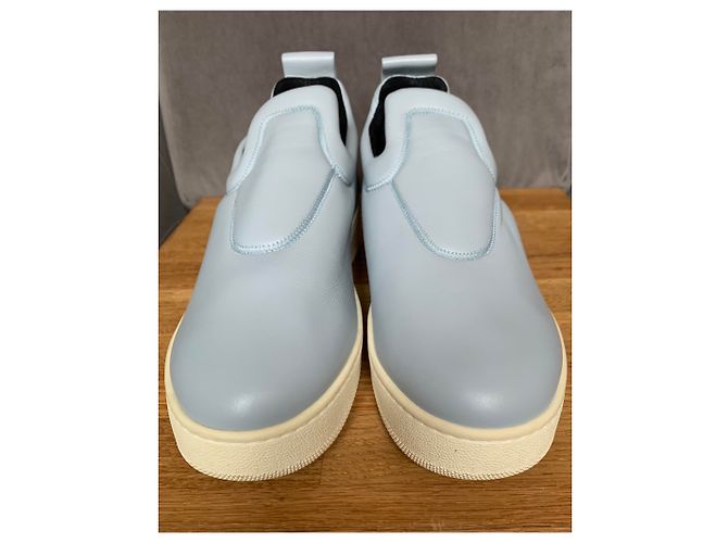 Céline Slip On Sneaker Leder hellblau Größe 40 - Ansicht 4