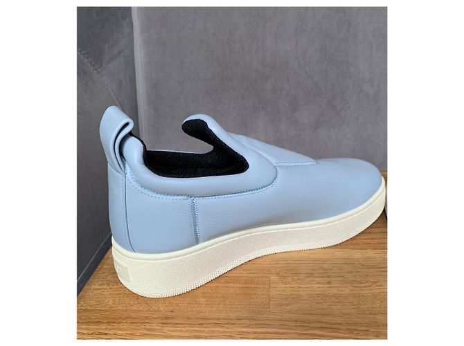 Céline Slip On Sneaker Leder hellblau Größe 40 - Ansicht 8