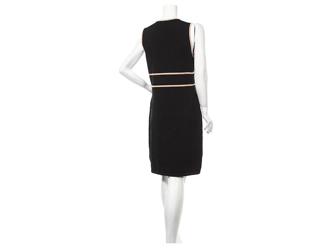 Ralph Lauren Kleid Schwarz Viskose M - Ansicht 2