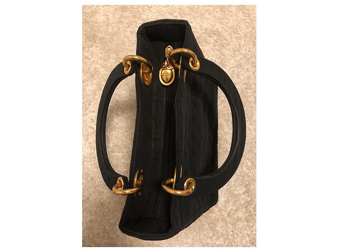 Christian Dior TELA CANNAGE LADY DIOR Nero - vista 5
