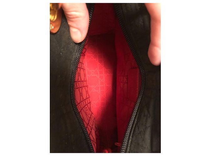 Christian Dior TELA CANNAGE LADY DIOR Nero - vista 6