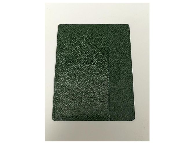 ROLEX GREEN LEATHER CARD HOLDER - view 2