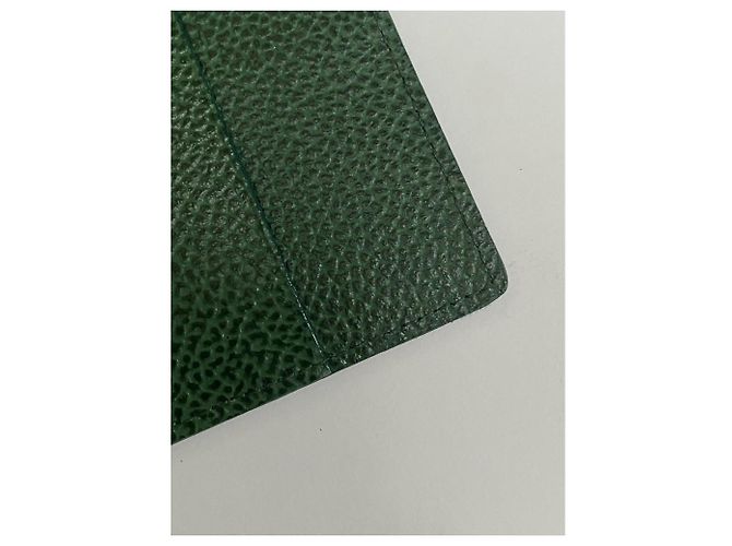 ROLEX GREEN LEATHER CARD HOLDER - view 4