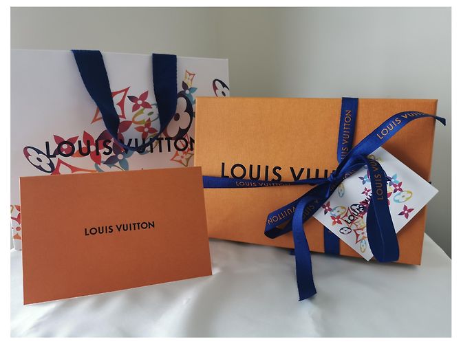 Louis Vuitton Mini Pochette accessori Azur Gold hardware - vista 14