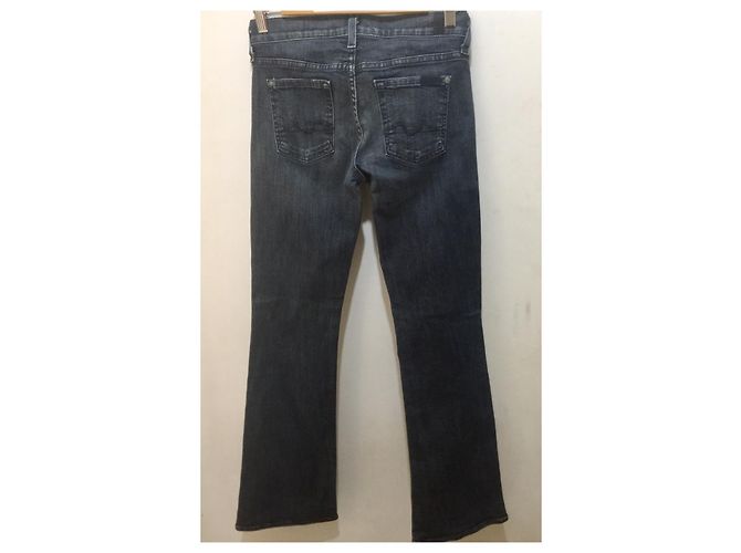 7 For All Mankind Tamaño de Lexie Bootcut 26 Azul - vista 3