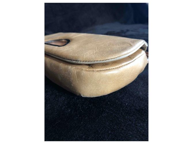 Borsa Dior Malice beige in pelle - vista 2