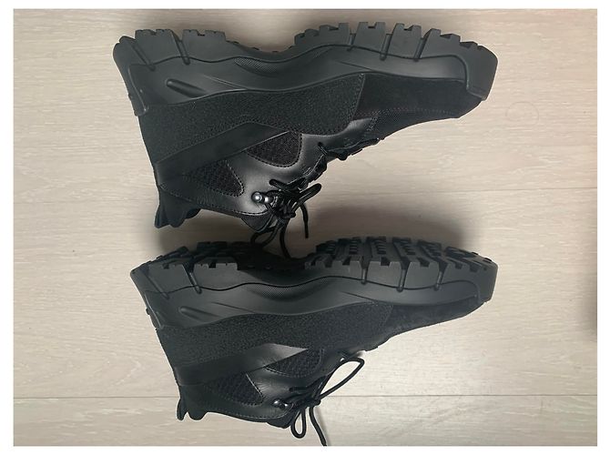 Tod's High Mountain Shoes Size 40/41 Nero - vista 3