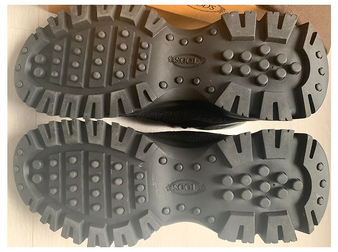 Tod's High Mountain Shoes Size 40/41 Nero - vista 5