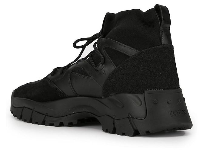 Tod's High Mountain Shoes Size 40/41 Nero - vista 7
