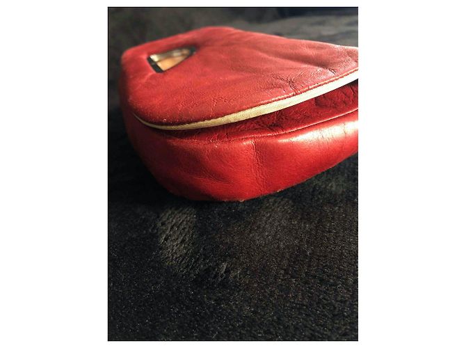 Borsa Dior Malice rossa in pelle Rosso - vista 4