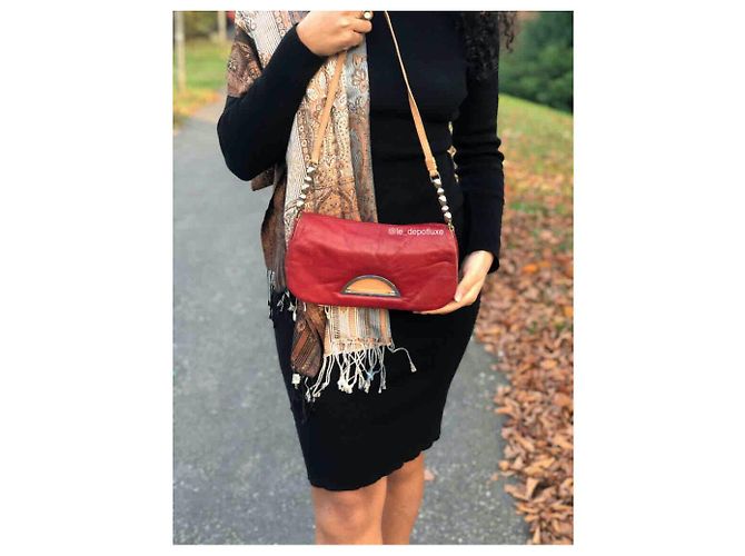 Borsa Dior Malice rossa in pelle Rosso - vista 5