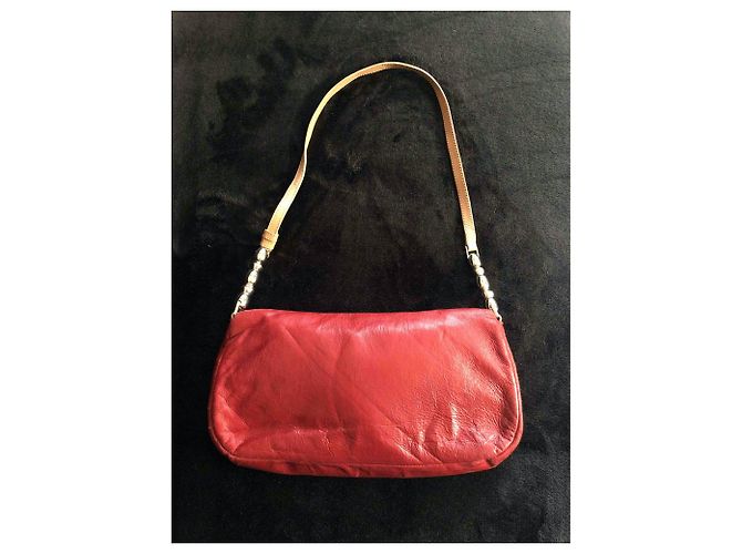 Borsa Dior Malice rossa in pelle Rosso - vista 6