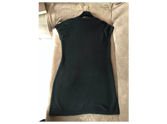 Vestido Chanel negro de algodón - vista 2