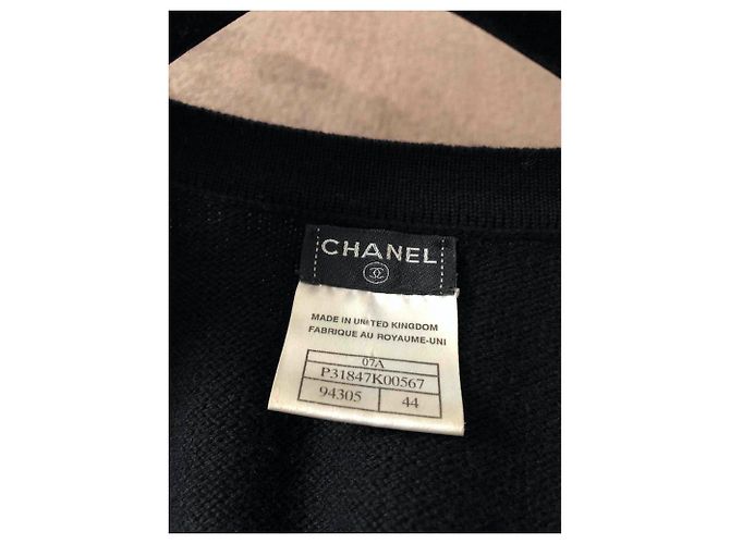 Vestido Chanel negro de algodón - vista 3