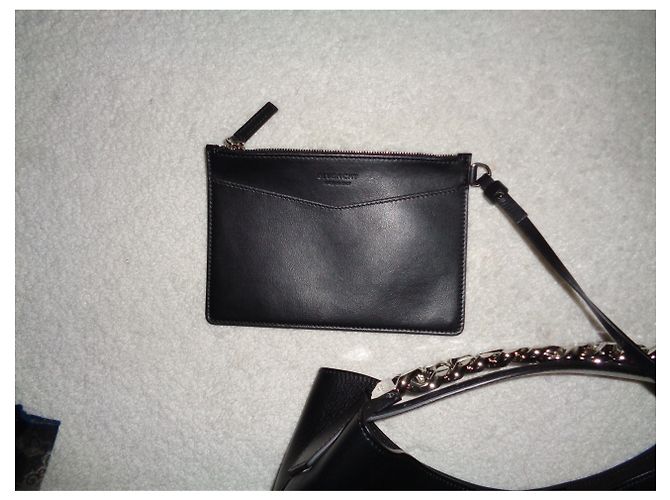 Givenchy Infinity Hobo Medium Tote Bag Schwarz Leder - Ansicht 4