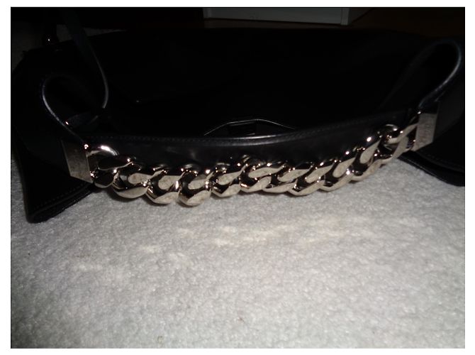 Givenchy Infinity Hobo Medium Tote Bag Schwarz Leder - Ansicht 5
