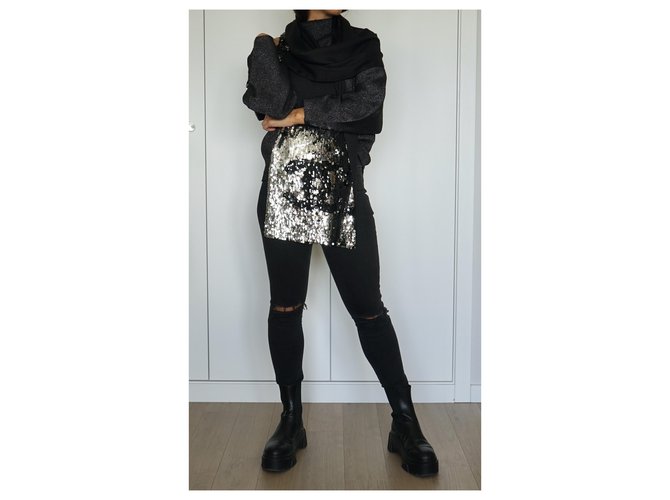 Chanel Bufandas Negro - vista 3