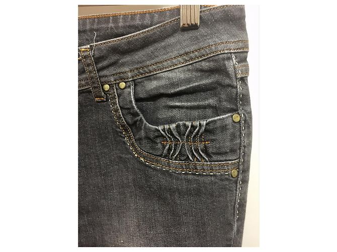 Vaqueros Timberland con bolsillos adornados Gris antracita - vista 2