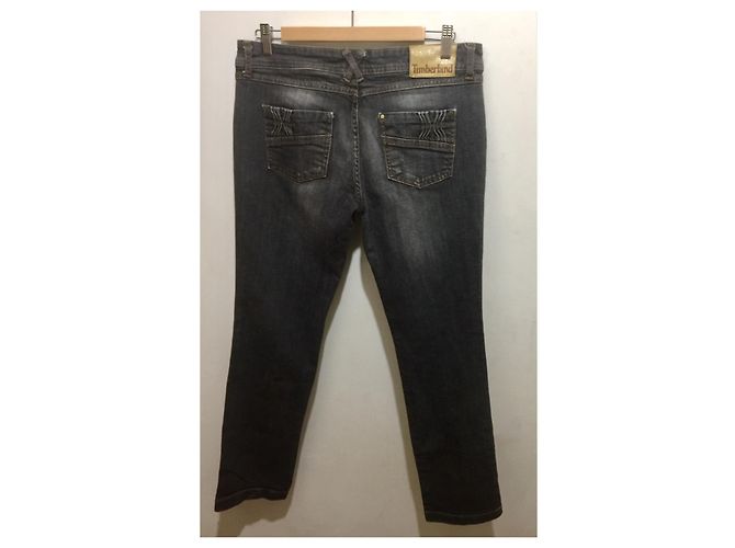 Vaqueros Timberland con bolsillos adornados Gris antracita - vista 3