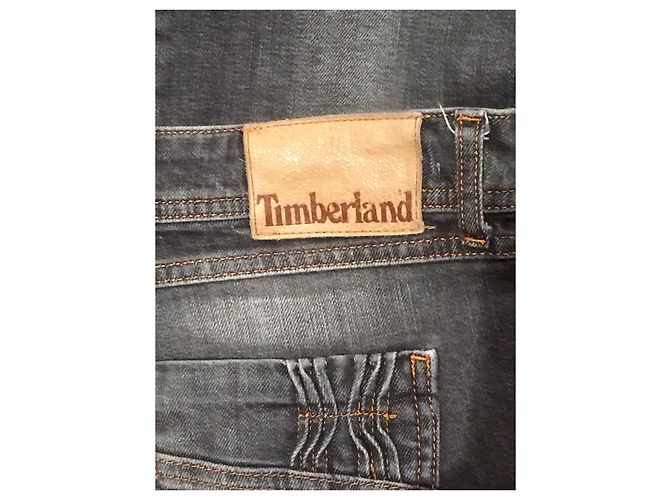Vaqueros Timberland con bolsillos adornados Gris antracita - vista 4