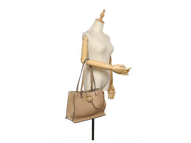 Chloé Borsa tote in pelle Faye marrone di Chloe - vista 9