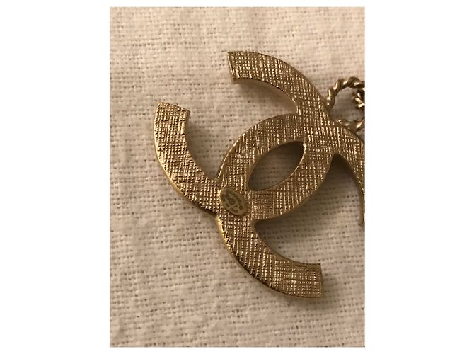 Collana Chanel color sabbia - vista 8