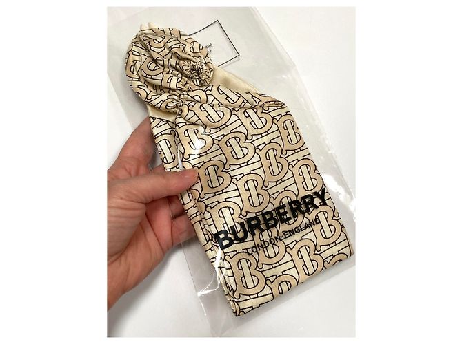 FOULARD CAPELLI BURBERRY PER CHIGNON - vista 7