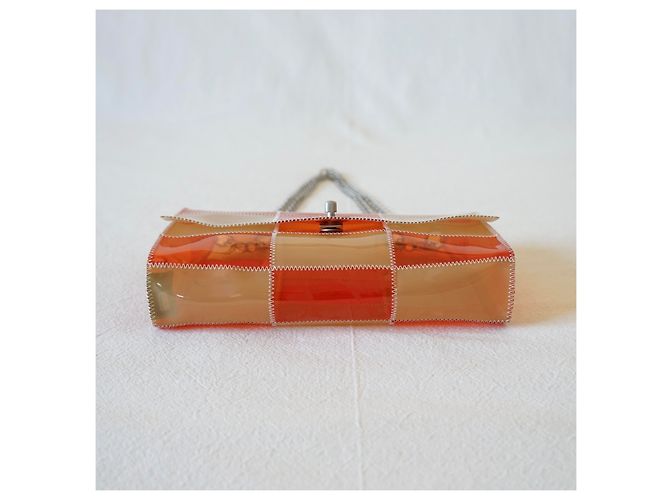 Chanel Bolsas Bege Laranja - vista 10