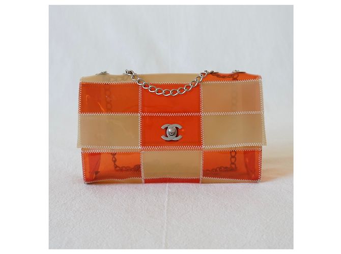 Chanel Bolsas Bege Laranja - vista 2