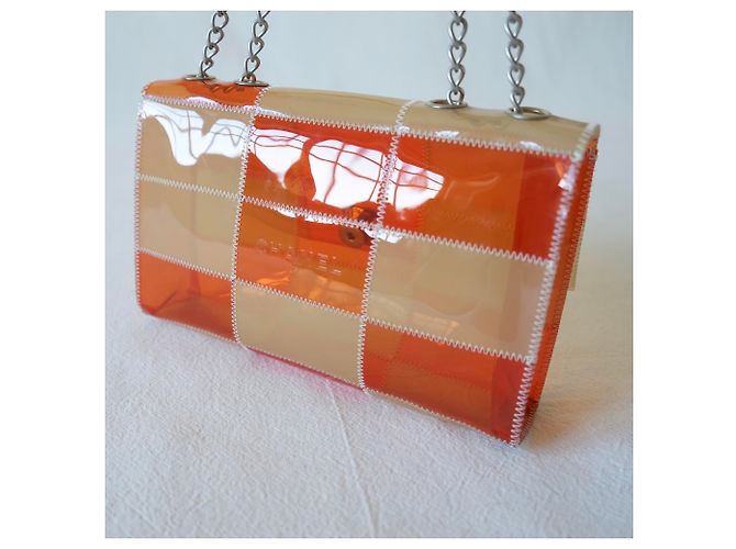 Chanel Bolsas Bege Laranja - vista 5