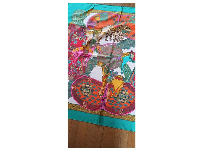 Hermès ART OF STEPPES Verde - vista 5