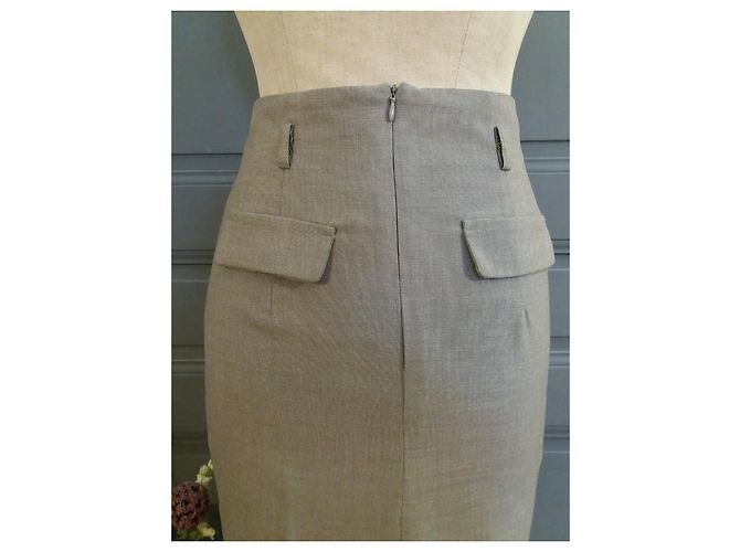 Sinéquanone Tailleur gonna Sinequanone Grigio - vista 8