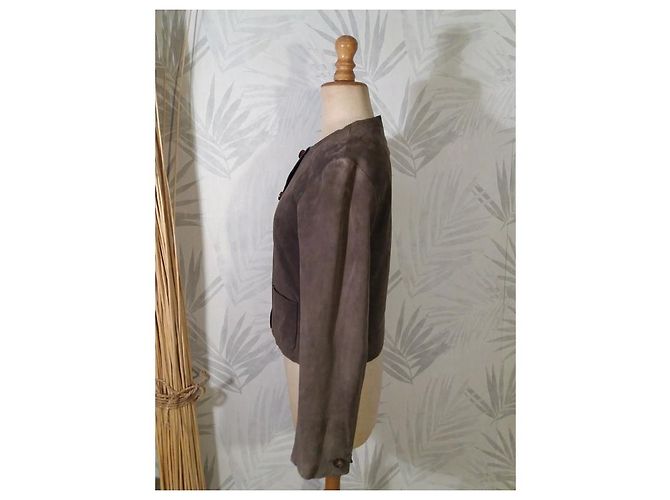 CAROLL Lederjacke Hellbraun - Ansicht 4