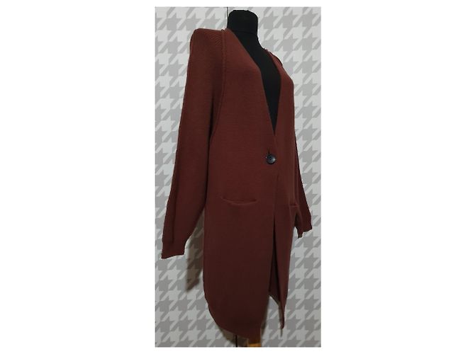 Free People Irreplaceable Plum Longline Cardigan - Ansicht 2
