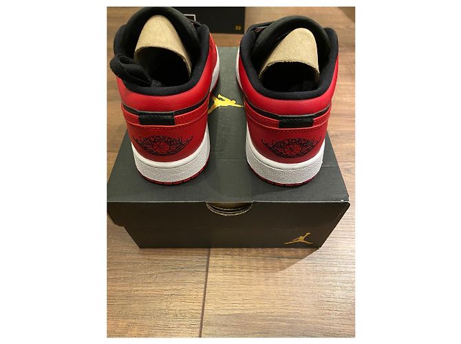 Nike x jordan reverse banned bred 36.5 Roja - vista 2