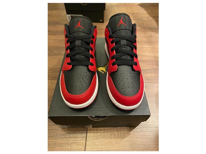 Nike x jordan reverse banned bred 36.5 Roja - vista 6