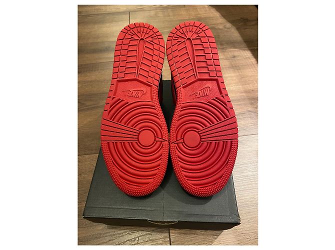 Nike, Nike x jordan reverse banned bred 38 Roja - vista 3
